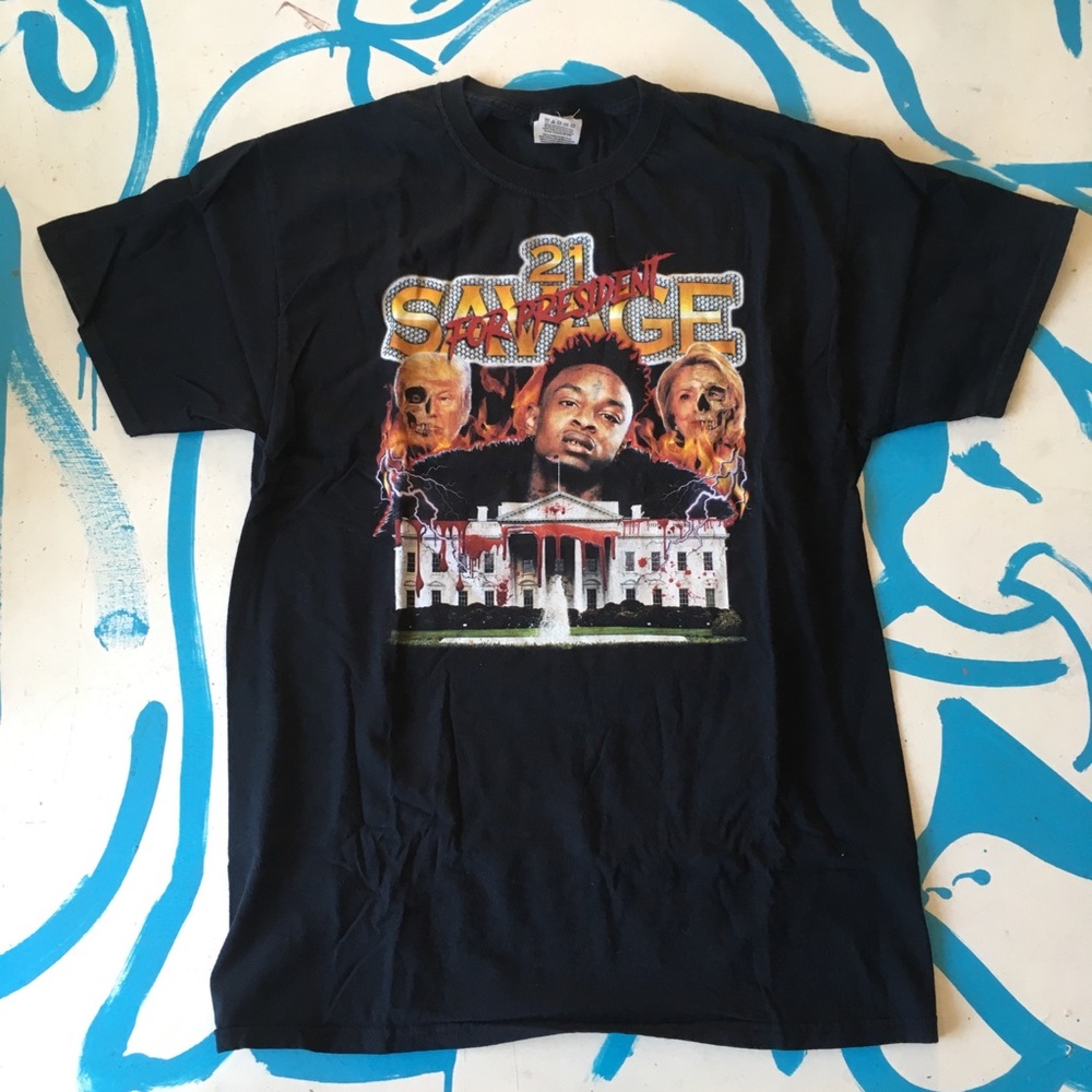 21 Savage for President T-shirt